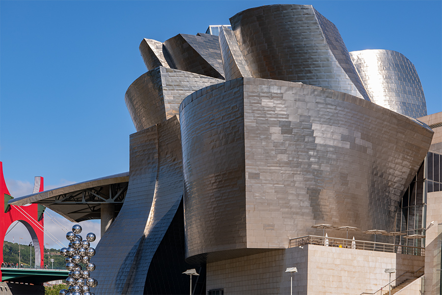 Das Guggenheim Museum in Bilbao ist ein Highlight