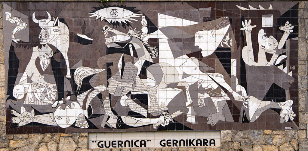 gernika-guernica Das Bild von Picasso