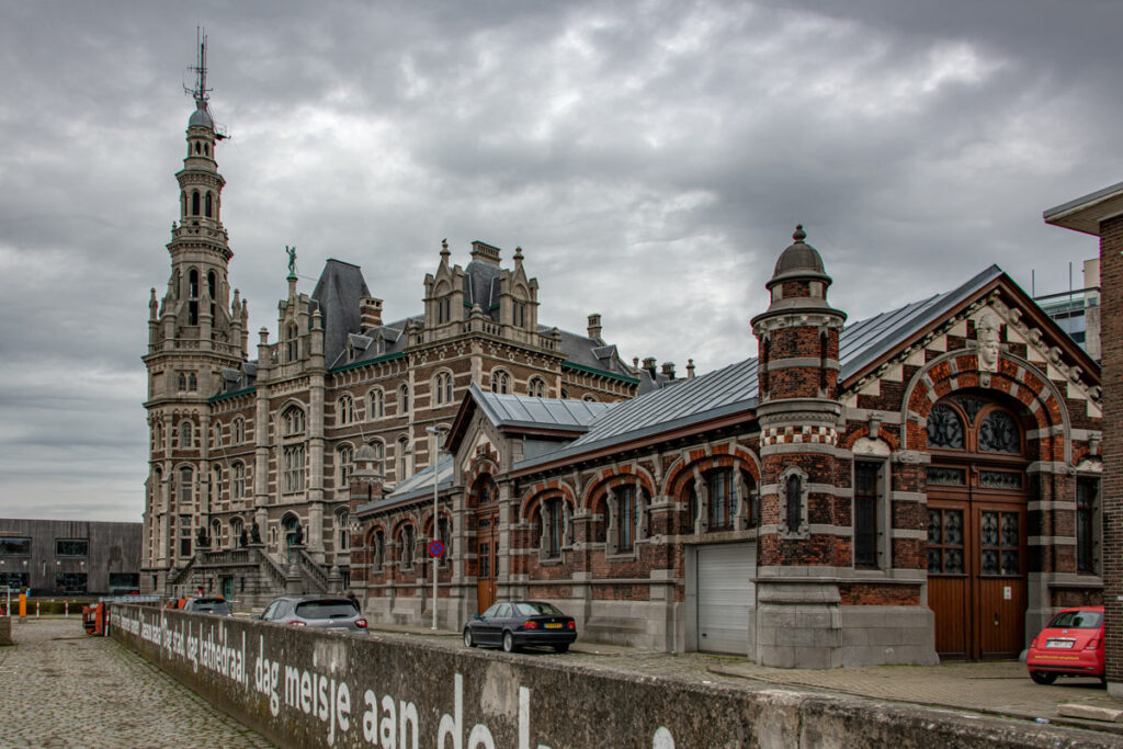 Antwerpen Gang entlang der Schelde