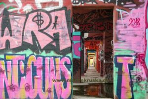 Flächen für Graffity Künstler im Rheinpark