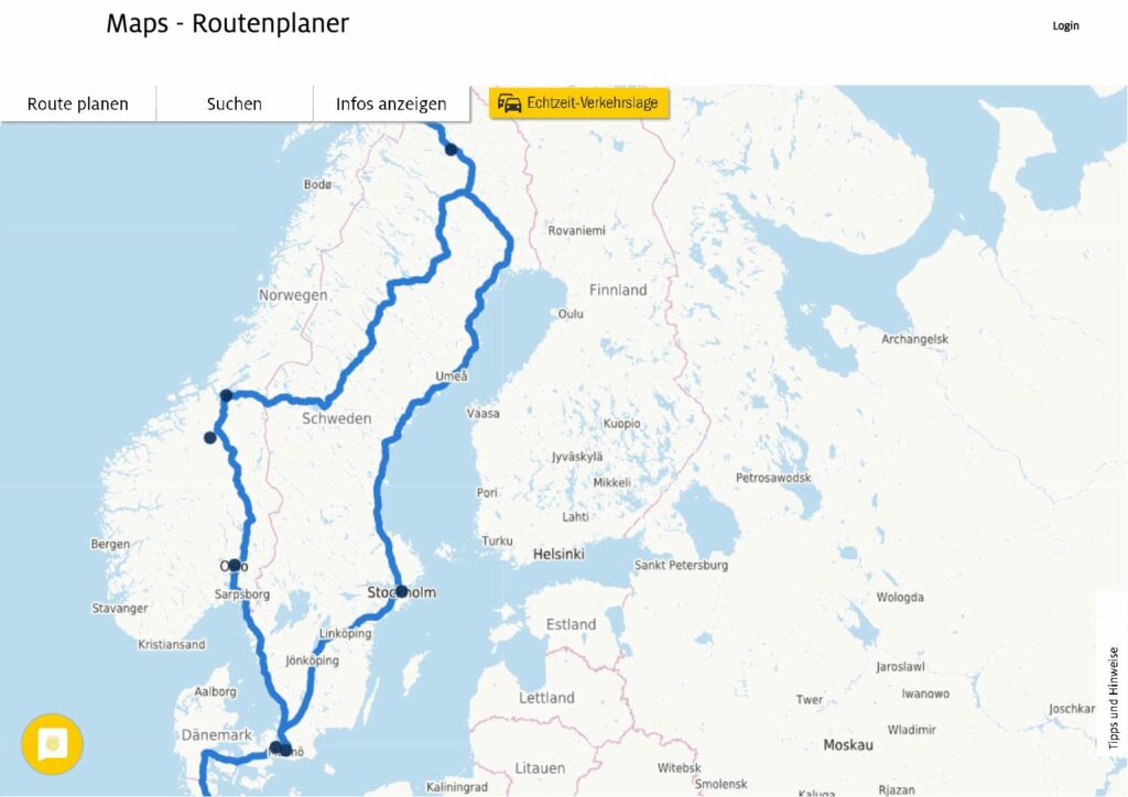 karte norwegen pdf