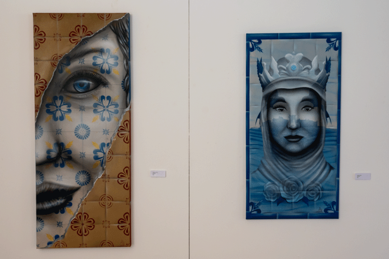moderne Interpretation von Azulejos